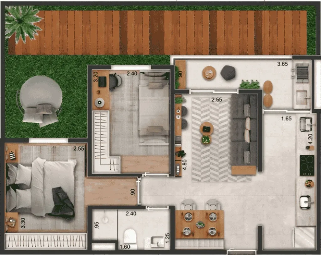 apartamento 2 dormitorios pronto sumare desktop